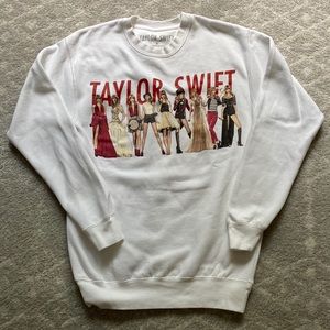 Taylor Swift Red (Taylor’s Version) Eras Crewneck Sweatshirt